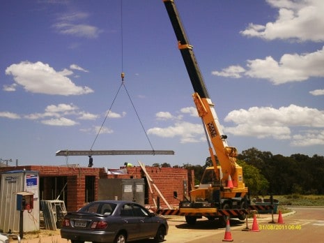 Tonne Kobelco Slewing Crane Wanneroo Crane Hire