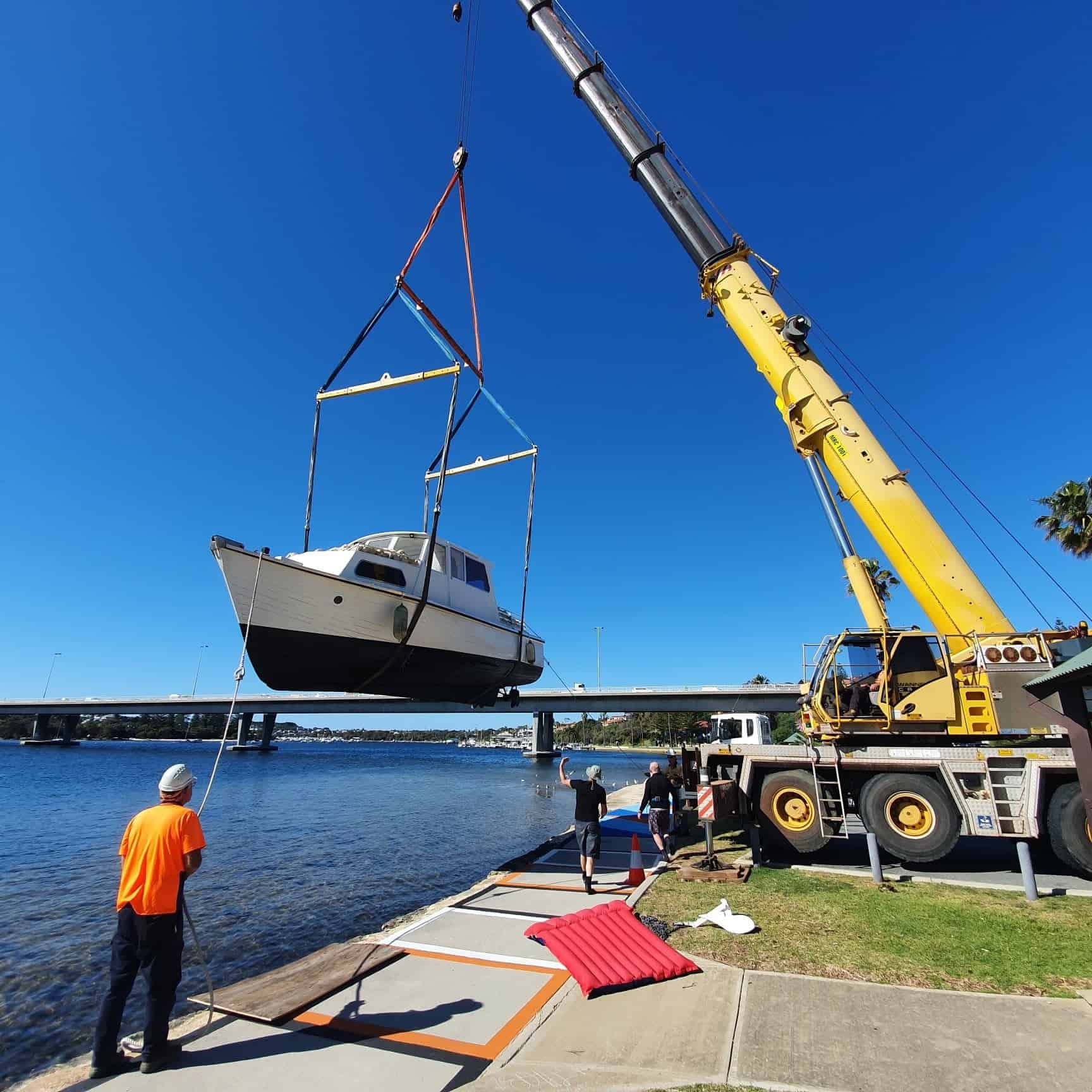 Crane Hire Perth - Biennale Project